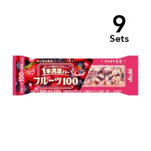 [Set of 9] 1 Manzoku Bar Fruit 100 Red Manzoku Fruit 1 Bar
