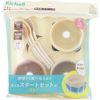 Richell Try Baby Food Starter Cup Set with Ice Pack and Spoon