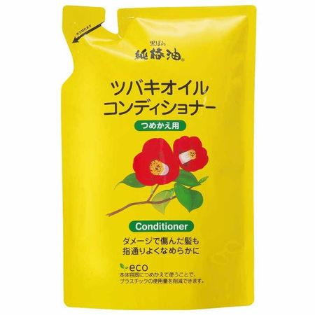 黑原本鋪純山茶油山茶花油護髮素補充裝 380mL