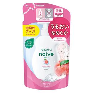 Naive 沐浴露（含桃葉萃取物）補充 360ml