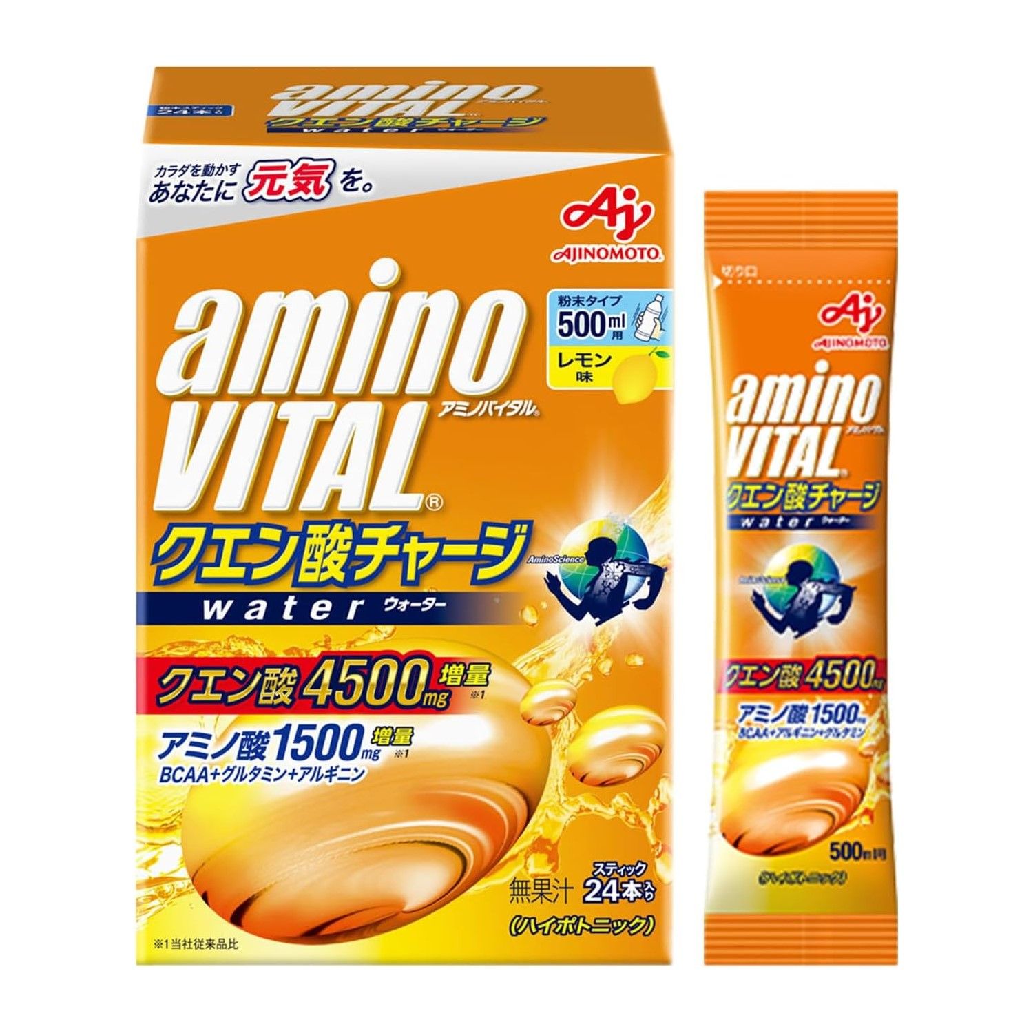 Amino Vital 柠檬酸补水 柠檬味 24 瓶