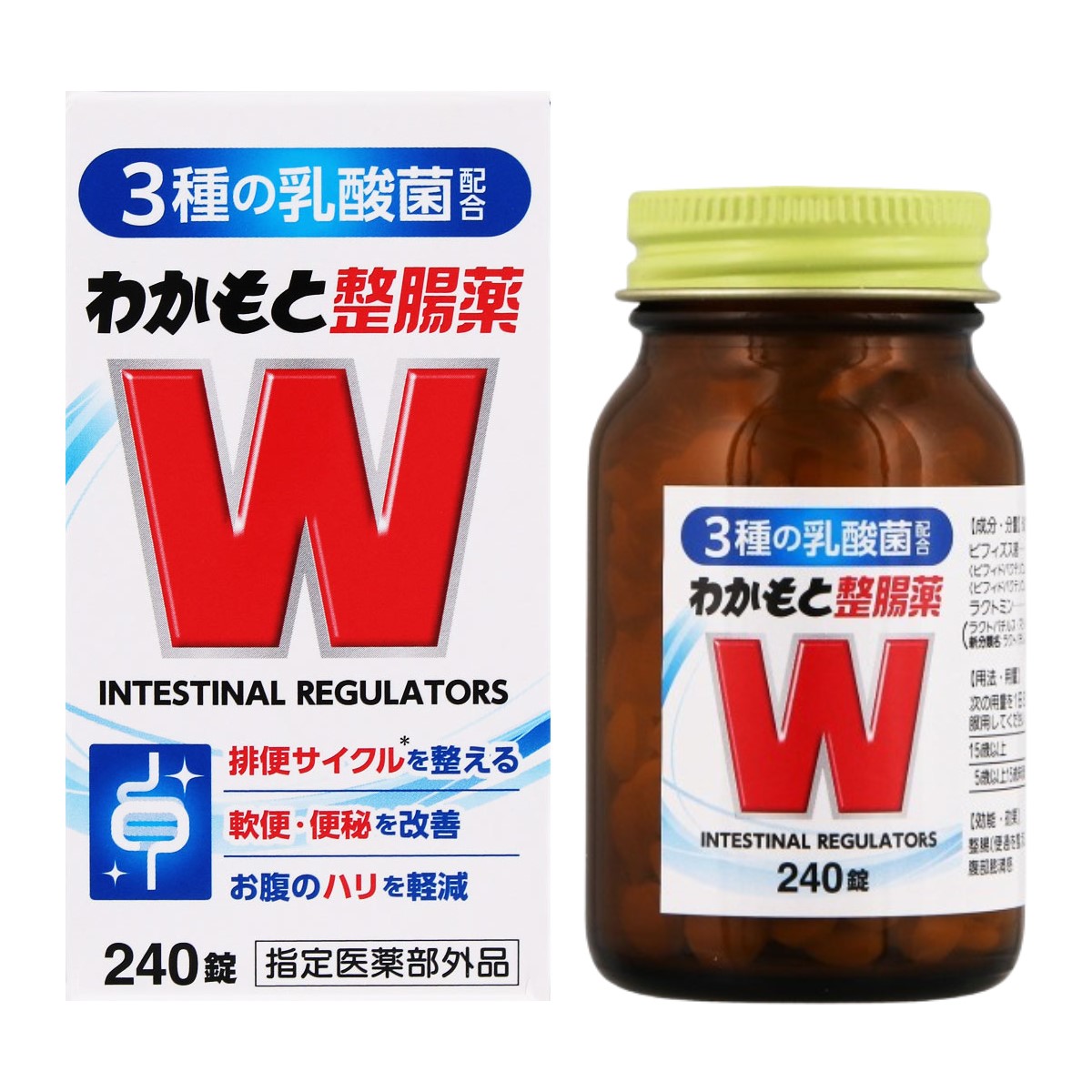 Wakamoto intestinal medicine 240 tablets ｜ DOKODEMO