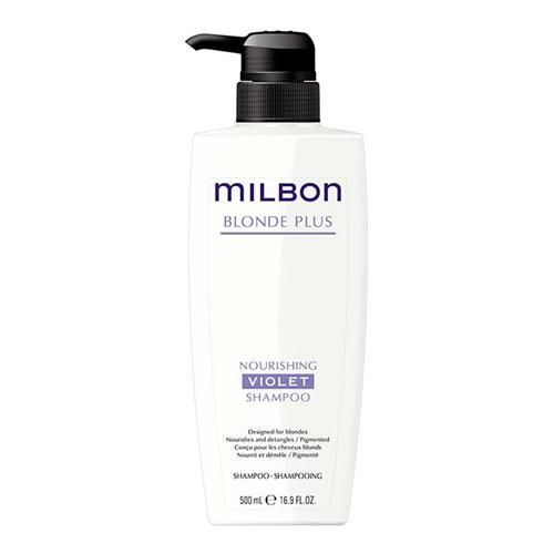 ミルボン ブロンドプラス ナリッシング バイオレット シャンプー ポンプ 500mL