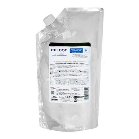 Milbon 順滑洗髮精 F [細髮（柔軟髮質）] 替換裝 1000mL