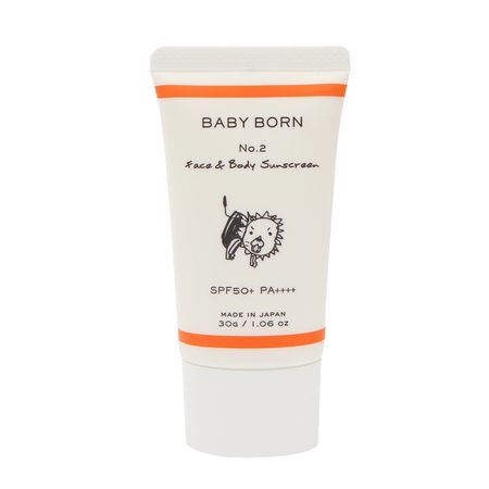 BABYBORN Face&BodySunscreen 아기에도 사용할 수 있는 자외선 차단제