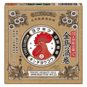 Kincho natural pyrethrum Kincho swirl paper box 10 rolls