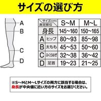 Pip Slim Walk EX+ Medical Lymph Leggings Black 1 pair