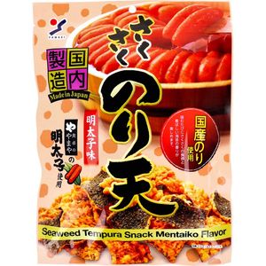 Sanei Food Industry Crispy Nori-ten Dining Table Yamaya Mentaiko Flavor 63g