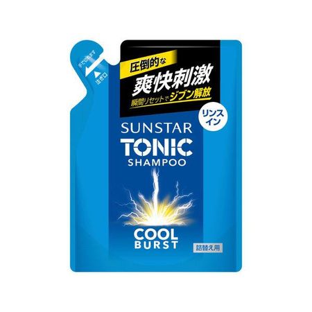 Sunstar Tonic Shampoo COOL BURST Rinse-in Refill