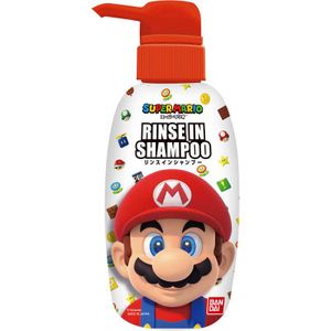 Bandai Rinse-in Shampoo Super Mario Fresh Soap Fragrance 300mL