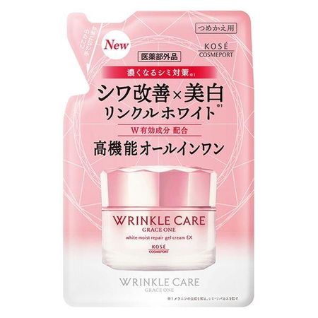 グレイスワン リンクルケア ホワイト モイストリペア ジェルクリーム EX 詰め替え用 90g