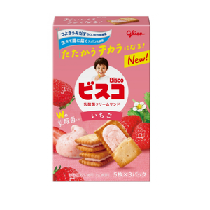 Bisco <Strawberry> 5 pieces x 3 packs