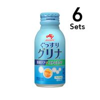 【6개 세트】그리나 수면 케어&스트레스 케어 드링크 타입 사과 맛 100ml