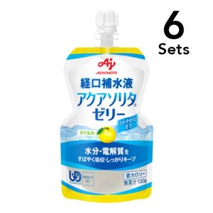[Set of 6] Aquasolita Jelly 130g