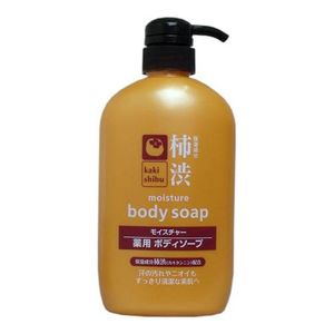 熊野油脂 柿渋 モイスチャー薬用 ボディソープ 600mL