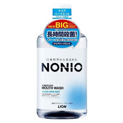 사자 NONO (노니오) 마우스 워시 클리어 허브 민트 1000mL