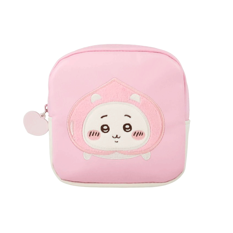 SHOBIDO ちいかわ ピーチシリーズ スクエアポーチ ちいかわ