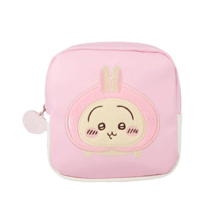 SHOBIDO ちいかわ ピーチシリーズ スクエアポーチ うさぎ