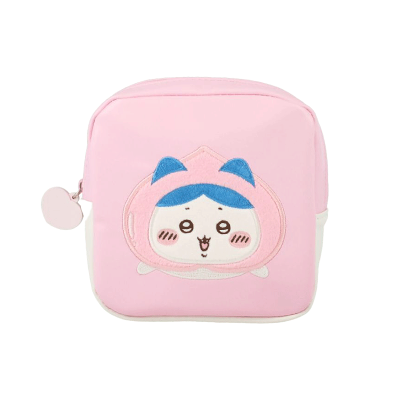 SHOBIDO ちいかわ ピーチシリーズ スクエアポーチ ハチワレ