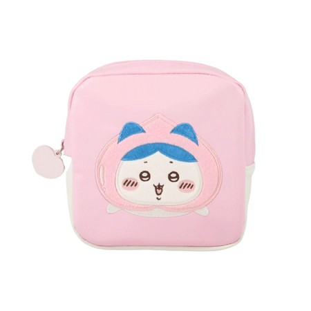 SHOBIDO ちいかわ ピーチシリーズ スクエアポーチ ハチワレ