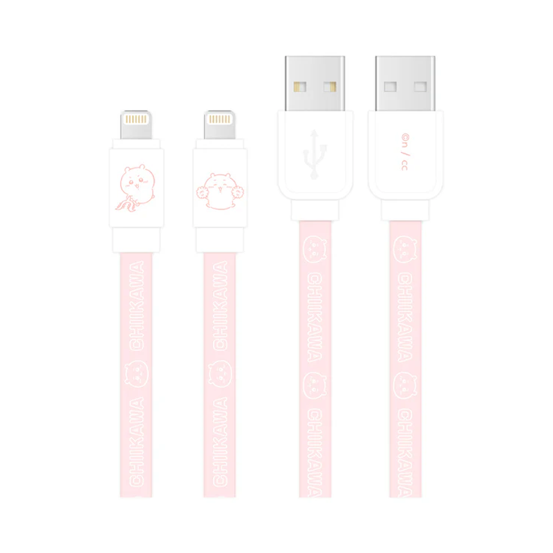 Chiikawa Lightning compatible sync & charge cable CK-36A Chiikawa