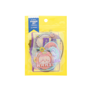 SUN-STAR Chiikawa Stick-on and Peel-off Sticker Set, Yellow