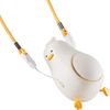Duck-shaped portable fan, neck fan