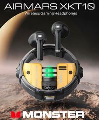 MONSTER TWS 耳機 AIRMARS XKT10 XKT10YL 黃色