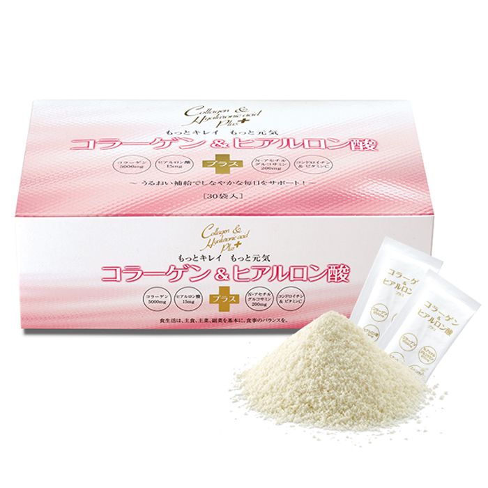 薬日堂 胶原蛋白＆玻尿酸 Plus(30袋入)