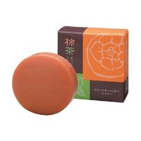 地の塩社 柿茶石けん80g