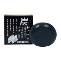 地の塩社 C＆B炭石けん130g