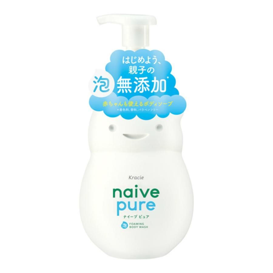 Kracie Naive 纯泡沫沐浴露 大号 550ml