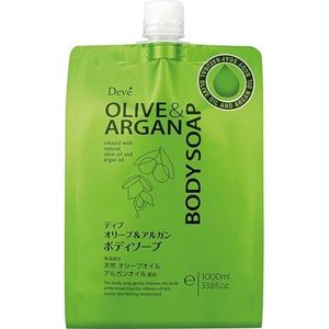 熊野油脂 ディブ オリーブ＆アルガン ボディソープ 詰替用 1000ml