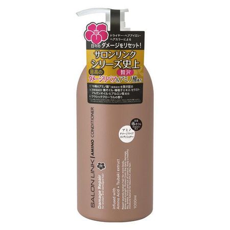 熊野油沙龙链氨基修复山茶花护发素 1000ml