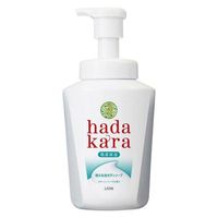 hadakara 泡で出てくるタイプ クリーミーソープの香り 本体 550ml