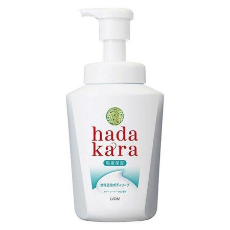 hadakara Foam type, creamy soap scent, 550ml