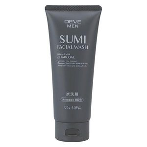 Kumano Oil Deepmen Charcoal Facial Cleanser 130g