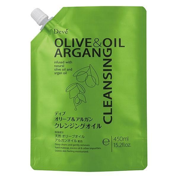 구마노 유지 디브 올리브 & 아르간 클렌징 오일 리필용 450ml