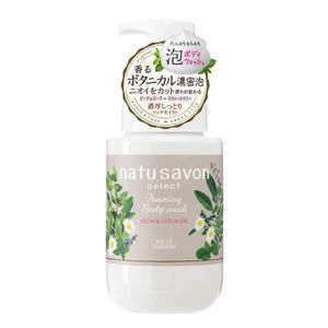 소프티모 나츄사본 셀렉트 화이트 거품 바디 워시 리치 모이스트 450ml