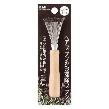 Kai Hairbrush Cleaning Brush - 1 piece