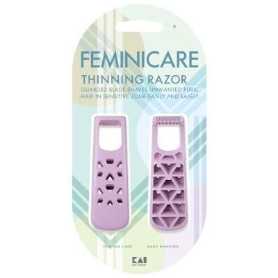 贝印 FEMINICARE 薄毛剃须刀 2 件