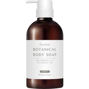 다이 이치 비누 퓨어 필 보타니컬 바디 비누 화이트 & 플로럴 본체 450ml
