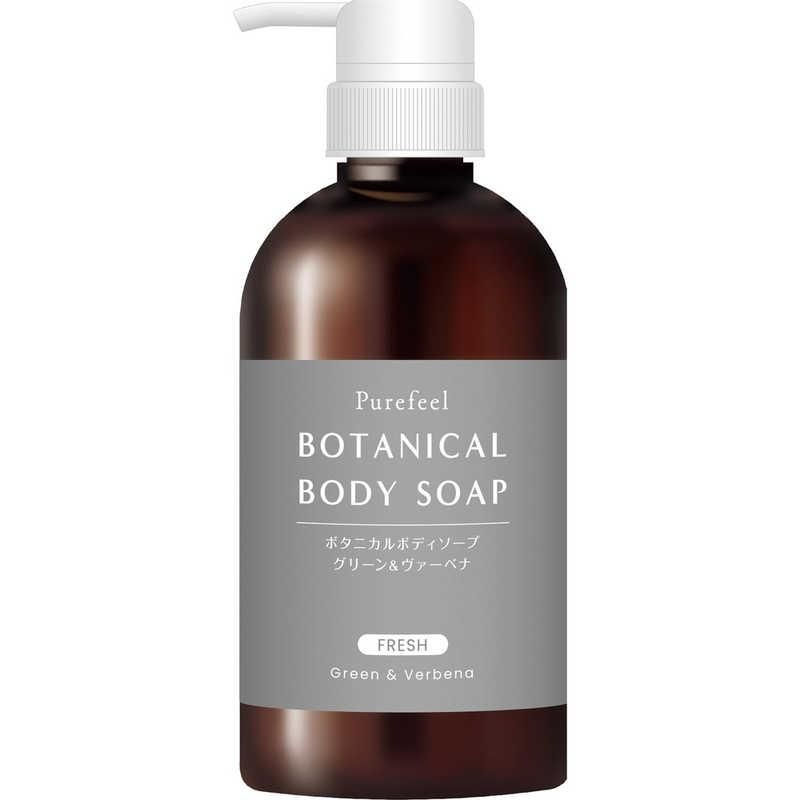 Daiichi Soap 纯净感觉植物沐浴皂 绿与马鞭草 450ml