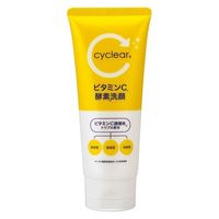 熊野油脂 cyclear ビタミンC 酵素洗顔　130g