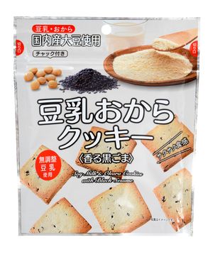 Kimura 豆浆豆渣饼干（黑芝麻香型）62g