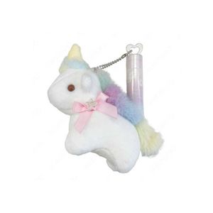 SHOBIDO 甜美獨角獸毛絨玩具和彩虹潤唇膏 NL-43924