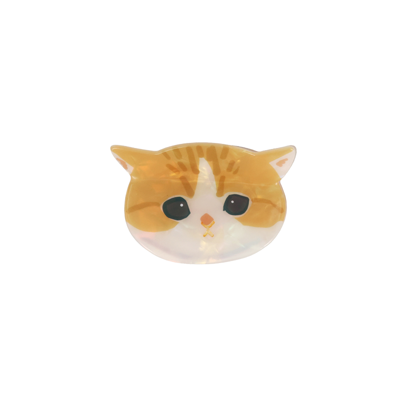 mofusand die cut clip (striped cat)