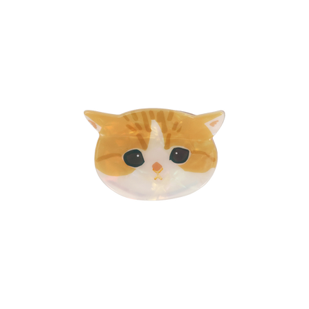 mofusand die cut clip (striped cat)