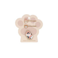 mofusand ヘアピン＆ヘアゴム(ピンク)