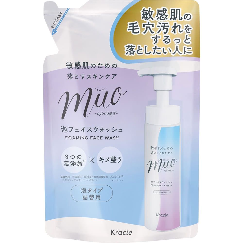 muo 泡沫洁面乳补充装 180毫升